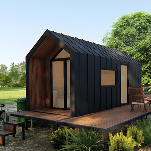 Haut-parleur d'extérieur moderne à toit pointu, modèle populaire pour 2 personnes, 12KW 6KW, en bois massif écologique - Product Image 6