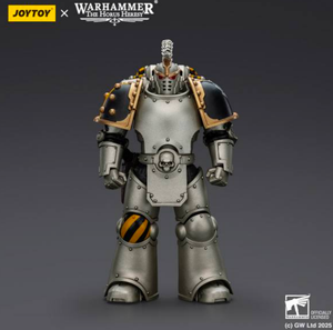 Figura a escala 1:18 de JOYTOY Dark Source Warammer Horus Chaos Chosen Command Group Legion Flag Bearer - Product Image 4