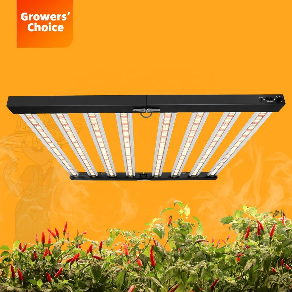 Parfactworks Best Sellers New Folding Plant Growth 600W 800W Full Spectrum Led Grow LED Bar Light Samsung Foldable Dimmable