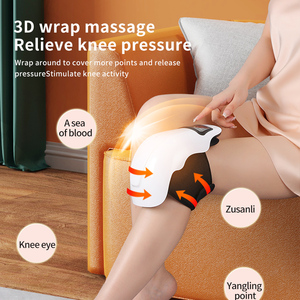 Pétrissage Vibration Chauffage électrique et thérapie par la lumière rouge Soulagement de la douleur Massage Dispositif d'articulation du genou Masseur de genou Machine - Product Image 3