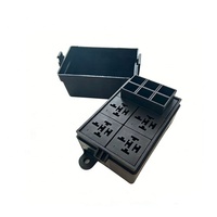 Porte-fusibles automobile 6 voies 12V, capacité de coupure 25kA, certifié CE, en plastique, montage sur panneau perforé, -40°C~+125°C