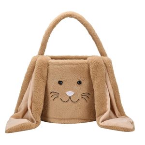 Panier de Pâques en peluche personnalisé avec logo brodé, oreilles de lapin longues, <span class=keywords><strong>pour</strong></span> les jeux de <span class=keywords><strong>chasse</strong></span> <span class=keywords><strong>aux</strong></span> œufs de Pâques <span class=keywords><strong>pour</strong></span> enfants - Product Image 2