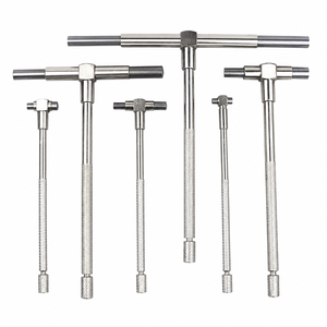 Juego de 6 Medidores Telescópicos de Precisión Ajustables para Medir Diámetros Internos de Orificios OEM/ODM DIY - Product Image 1