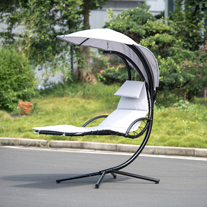 Hot <strong>Sale</strong> Outdoor Swing <strong>Rocking</strong> Egg <strong>Chair</strong> Economic Steel Cushioned Patio Swing 1 Person Hanging <strong>Chair</strong> for Garden - Product Image 2