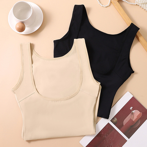 Prix de gros – Nouvelle combinaison gainante une pièce en jersey élasthanne respirant, col en U, bretelles larges, grande taille XL-5XL, facile à mettre et à enlever - Product Image 2