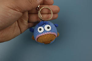 Llavero de ganchillo hecho a mano con diseño de capibara, encantador, mini, lindo, amigurumi, colgante de animal, muñeco, adorno para bolso, venta al por mayor - Product Image 2