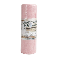 Rouleau de chiffons de nettoyage en microfibre à déchirer, sans peluches, super absorbants, pour voitures et cuisine - Offre Spéciale