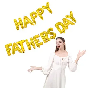 16 Inch Happy Father's Day Letter Balloon Party Atmosphere Decorations Family Celebrated The Father
