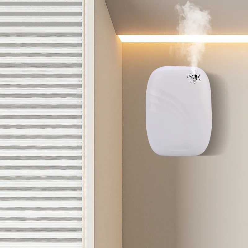 نظام AMOS Aromatech رقيق لاسلكي لنشر العطور آلة معطر هواء منزلي ماكينة معطر بالجملة بدون ماء