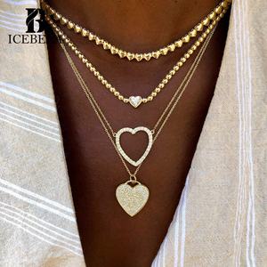 Collares de Plata de Ley 925 Al por Mayor para el Día de San Valentín, Regalos para Chicas, Joyería Fina Personalizada de Amor, Colgantes de Corazón para Mujer - Product Image 4