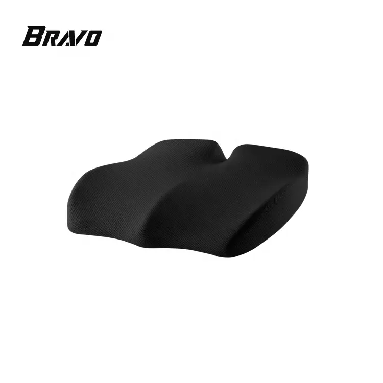 Bravo office wedge seat pillow memory foam seat car chair cushions coccyx seat cushions