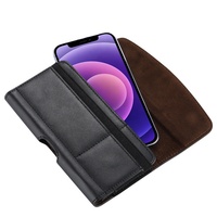 Bas quantité minimale de commande universel Horizontal Nylon étui pour téléphone portable taille sac pochette pour iphone Samsung Huawei OPPO