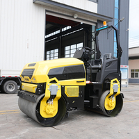 Rouleau Compacteur Vibratoire à Bas Prix 1, 3 et 4 Tonnes – Mini-Compacteur Routier Autoporté pour Asphalte