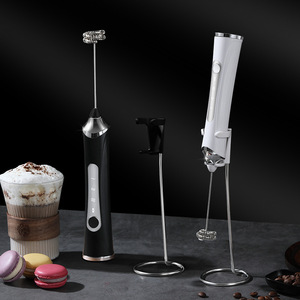 Mini batidora eléctrica de mano para batidos de leche con controles de botón - Product Image 2