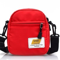 Messenger Sling Sacs pour hommes décontracté toile petite fermeture éclair pochette à bandoulière Simple petit bandoulière sac à bandoulière hommes sac
