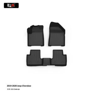 Meilleure vente GA : Tapis de voiture 3 pièces en TPE, imperméables et anti-salissures, pour <span class=keywords><strong>Jeep</strong></span> <span class=keywords><strong>Cherokee</strong></span> - Product Image 1