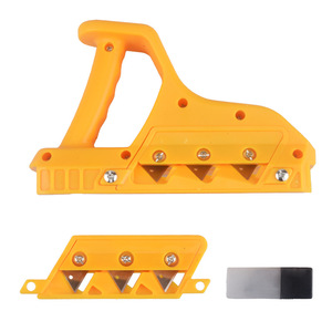 V-Shaped Beveling Tool 30 Degree Stainless Steel Drywall Trim Plane For Woodworking And Deburring - Product Image 1