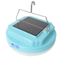 Lampe solaire de camping robuste pour l'extérieur - Lanterne LED portable étanche avec batterie rechargeable par USB pour la randonnée et les expéditions