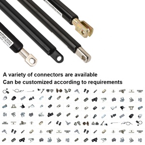Molla a Gas in Acciaio Certificata ISO9001 per <span class=keywords><strong>Mobili</strong></span>, Diametro Tubo 15mm, Forza 7-80lb, Lunghezza 195mm, Asta Pistone 60mm - Product Image 4