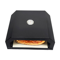 Barbecue portable de jardin, mini-grill à granulés de charbon de bois, four à pizza sans fumée, pour l'extérieur