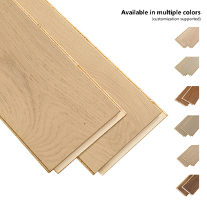 Parquet en bois dur AVANTIMORA Tropical FSC multicouche, pressé à chaud, grade AB, silencieux, système clic, 14 mm, chêne blanc, pour usage résidentiel - Product Image 1