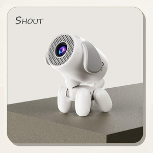 New Puppy Thông Minh Mini 3D 720P LCD Chiếu Với 4K Hỗ Trợ 200 <span class=keywords><strong>Lumens</strong></span> LED Đèn Android 11 <span class=keywords><strong>Wifi</strong></span> Được Xây Dựng Trong Pin Di Động - Product Image 6