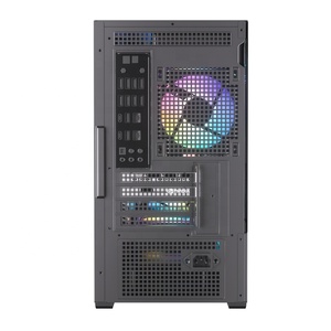 Fonte De Alimentação De Jogos Personalizada Da Fábrica JNP Sistema De Refrigerador De Água Mid Tower Micro ATX Novo Caso De Jogo De Design - Product Image 2