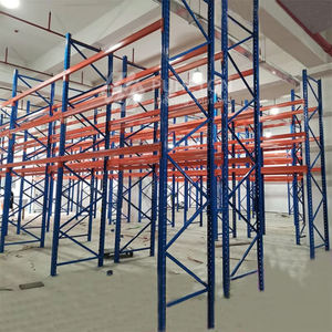 Hafif hizmet tipi endüstriyel depolama rafı <span class=keywords><strong>Metal</strong></span> çelik depo palet istifleme süpermarket rafları - Product Image 5