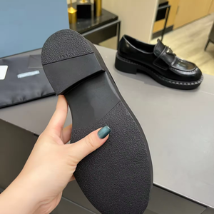 Top Correct Version Leather Casual <b>Shoes</b> Luxury Designer Slip-on Trendy Platform Loafers <b>Ladies</b> Height Increasing Dress <b>Shoes</b> - Product Image 5