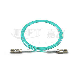 Câble de raccordement Ethernet à haute densité Uniboot LC Duplex OM3-300 inversion de polarité sans outil 1-20M longueur personnalisée pour la communication - Product Image 2