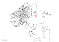 0009801102, Ensemble pré-filtre |   Pièce de rechange pour chariot élévateur Linde séries 1219, 1220, 350, 351 HT25, 30, 35 16, 18, 20, 25, 30, 35