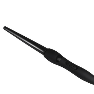 Conical Curling Iron Ceramic Adjustable Heat Led Display For Dry Hair - Product Image 4