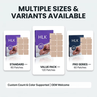HLK Patchs Apaisants Citron & Lavande à Libération Prolongée 8 Heures, 30 Unités, Sans Danger pour la Peau, Durée de Conservation 2 Ans, Autocollants de Sommeil pour Hommes et Femmes, Sommeil Profond