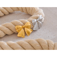 JINYOU 4224 Broche tendance en acier inoxydable en forme de nœud papillon, résistante à l'eau, pour vêtements, chapeaux et accessoires 2025