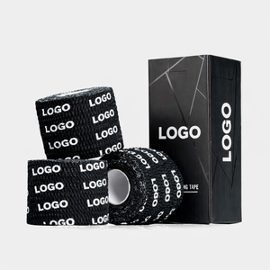 Cinta Adhesiva Elástica de Algodón para <span class=keywords><strong>Crossfit</strong></span>, Levantamiento de Pesas y Deportes, con Protección para el Pulgar - Product Image 4