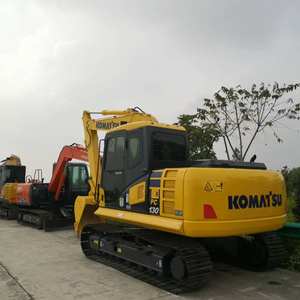 Excavatrice sur chenilles d'occasion Komatsu PC130 PC110 PC130-7, excavatrice d'occasion, Komatsu d'origine du Japon, mini-pelle de taille moyenne, prix bas à vendre - Product Image 2