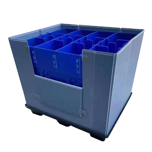 1350X1150อุตสาหกรรมขนาดใหญ่ <span class=keywords><strong>Autopack</strong></span> กล่องพาเลทพลาสติกพับชิ้นส่วนยานยนต์บรรจุภัณฑ์ภาชนะพาเลทพลาสติก - Product Image 2