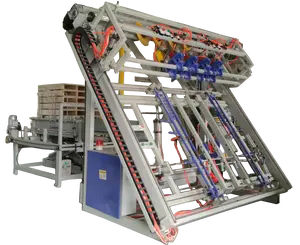 Machine à clouer les palettes en bois à haute efficacité