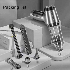 Aspiradora Inalámbrica Portátil para Auto con Succión de 9000Pa, 120W, Función de Soplado, Aspiradora de Mano Inalámbrica para Vehículos y Limpieza del Hogar - Product Image 6