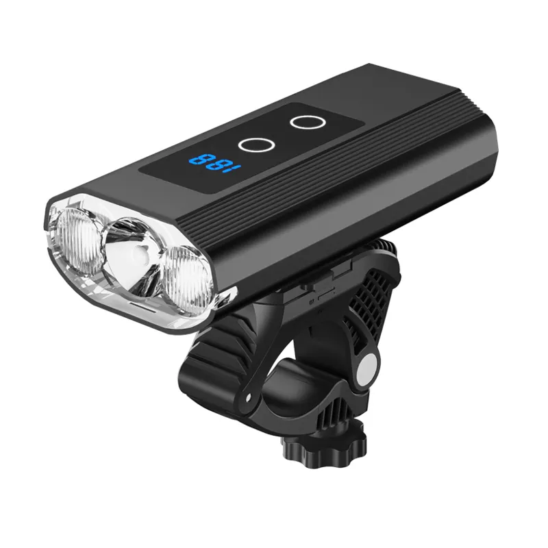1200LM Waterproof Usb Rechargeable Mountain Bicycle Front Lamp Night Riding Glare Bike Front Light