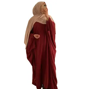 Средний Восток, Турция, арабский женский халат, платье, однотонная рабочая одежда, летнее женское платье