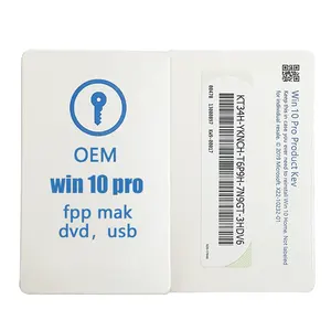 Multilingual active win 10 professional Russian oem license volume upgrade activator pro key sticker usb sealed packing software