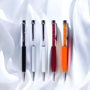 C & H Tùy Chỉnh Bút Bi Vàng Bột Bút Kim Loại Pha Lê Đá Kẹo 1.0Mm Khuyến Mại Văn Phòng Trường Quà Tặng Tùy Chỉnh Bóng Bút - Product Image 1