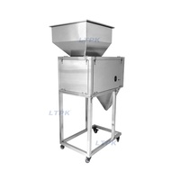 Machine de remplissage semi-automatique pour popcorn, machine de pesage et de remplissage pour snacks, pour chips de pommes de terre avec grande trémie