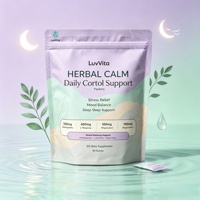 Poudre de Cortisol et d'Électrolytes OEM, Boissons en Poudre, Poudre d'Ashwagandha, Complexe L-Théanine Magnésium pour le Fitness, l'Exercice et l'Équilibre Hormonal