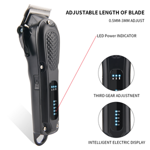 PRITECH पालतू बाल क्लिपर सौंदर्य ताररहित रिचार्जेबल पेशेवर कुत्ते शेवर कतरनी - Product Image 4