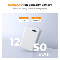 Batterie de remplacement rechargeable K&F Concept 1250mAh Type-C à charge rapide EN-EL25 pour appareil photo Nikon Z30 Z50 ZFC