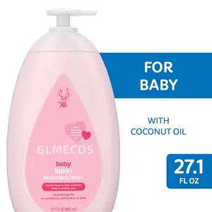 Krim Bayi Losion pemutih badan, produk perawatan kulit badan wanita untuk bayi Label pribadi 24 jam pelembab ringan merah muda
