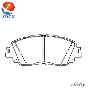 แผ่นรองสำหรับ SDCX D2076-9311 04465-0E060 04465-33480 AN827K D2367 PN1857 SP4275 04465-16130 04465-33480 - Product Image 2