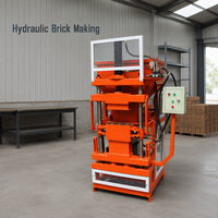 Machine à fabriquer des blocs RPT1-10, petite machine entièrement automatique pour la fabrication de briques en argile, machinerie de fabrication de briques automatique